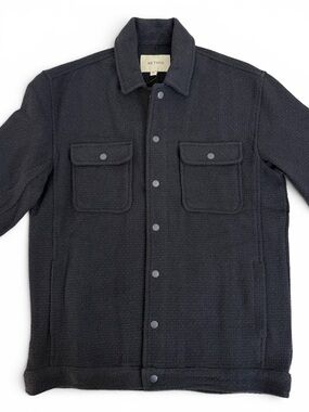 Method Navy Lightweight Trucker Style Overshirt or Shacket Men’s Medium